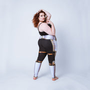 Plus size leggings based on the field garniture of Sir James Scudamore