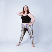 Plus size leggings based on the field garniture of Sir James Scudamore